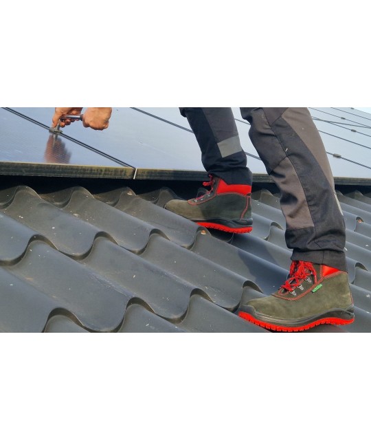 4343  RED ROOFER STEEL TOE & PLATE