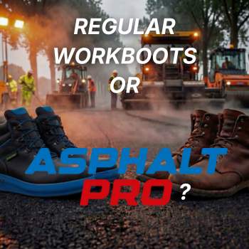 Asphalt Pro v regular workboots